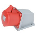 Tracon TICS-125 Felületre szerelhető ipari csatlakozóaljzat 32A, 400V, 3P+N+E, 6h, IP44